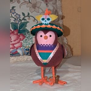 Colorful Felt Owl Decor